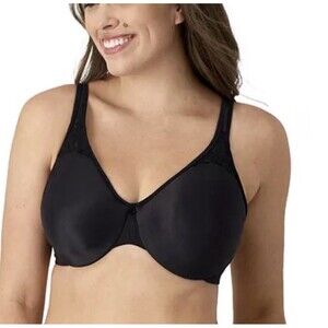 Bali Bra 36G Minimizer Underwire Black  NEW WITH TAGS